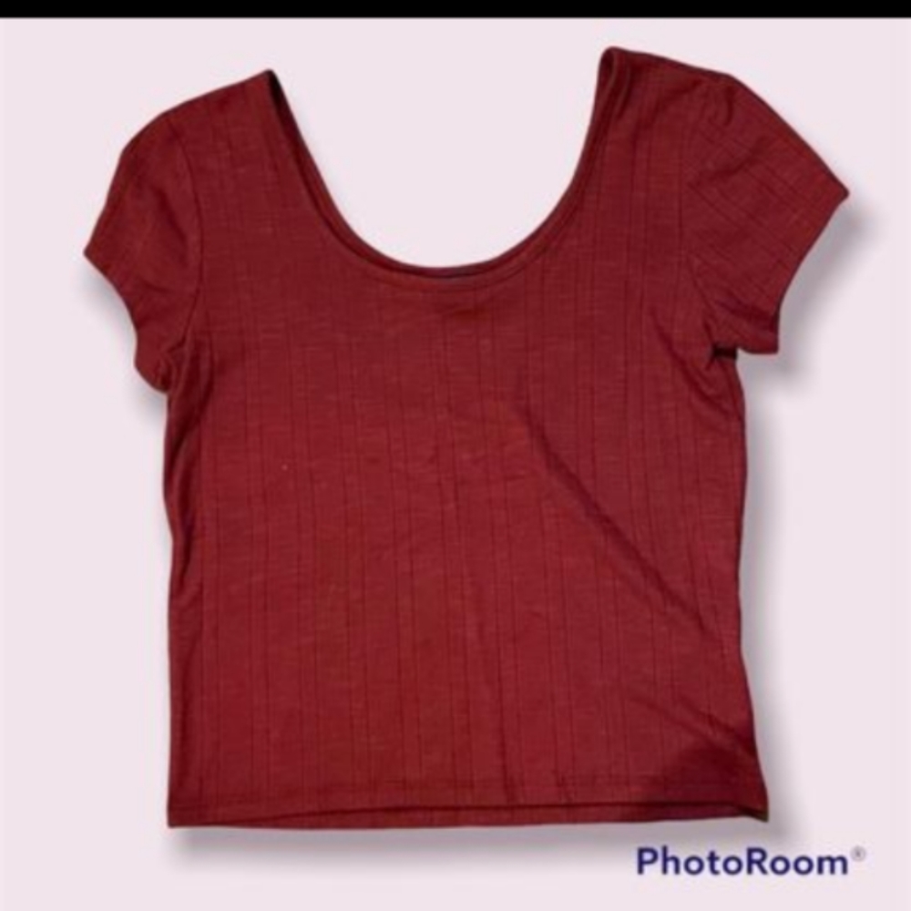 Prince & Fox Cropped Shirt Size XS